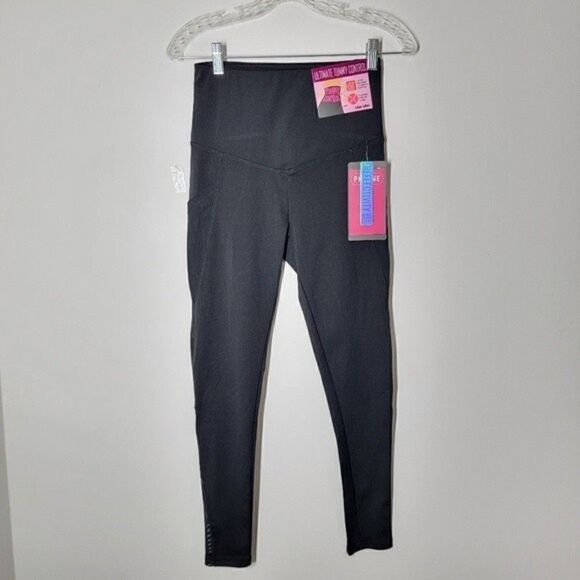 Shosho Black leggings Tummy Control Size Small - Picture 2 of 12